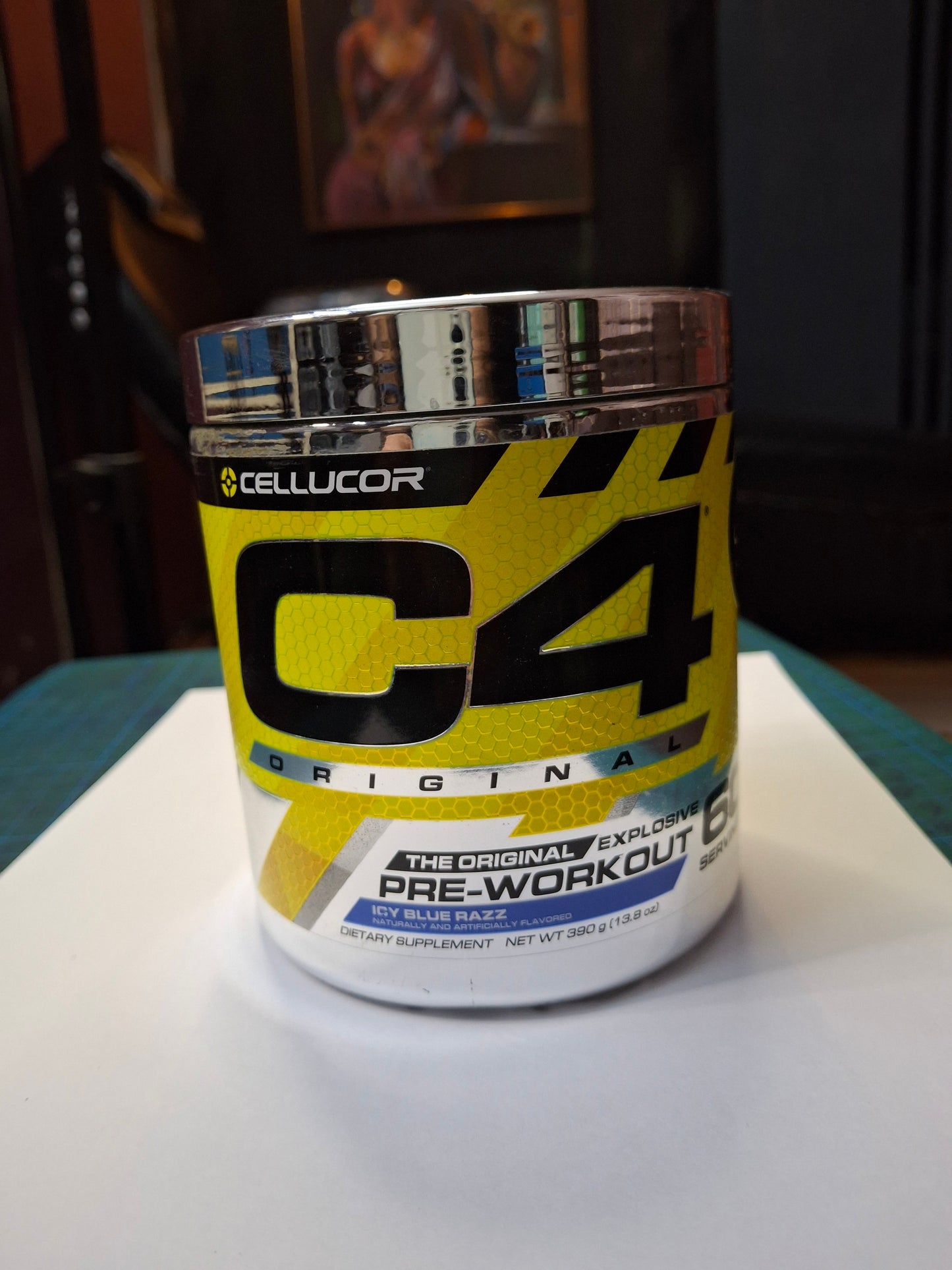 0 Servings
Serving Size: 1 Scoop (6g)
Servings Per Container: 60
Amount Per Serving %DV **
Vitamin C (as Ascorbic Acid) 250 mg 417%
Niacin (as Niacinamide) 30 mg 150%
Vitamin B6 (as Pyridoxal-5-Phosphate) 500 mcg 25%
Folic Acid 250 mcg 62%
Vitamin B12 (as Methylcobalamin) 35 mcg 583%
CarnoSyn® Beta-Alanine 1.6g †
Creatine Nitrate (NO3-T™) 1g †
Arginine Alpha Ketoglutarate 1g †
Explosive Energy Blend 425mg †
N-Acetyl-L-Tyrosine, Caffeine Anhydrous (150mg), Velvet Bean (Mucuna pruriens) seed extract (standar