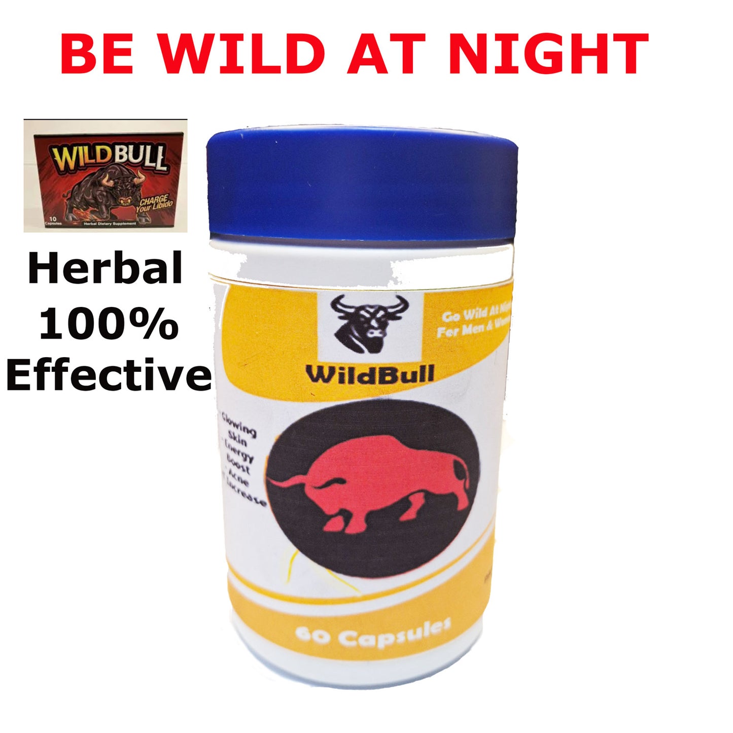 WildBull Supplement For Sexual Improvement in Men & Women in Pakistan 100% Herbal & Safe