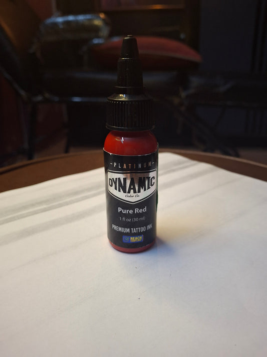 Dynamic Pure Red Ink 1oz Bottle