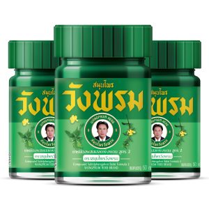 Wangphrom Thai Herbal Green Balm is the perfect herbal solution for muscle pain, arthritis, colds, and headaches. Imported directly from Thailand