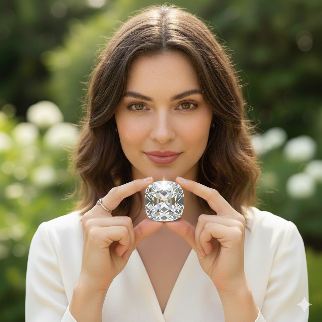 Original White Zircon (Jarkan) gemstone high clarity sparkling stone in Pakistan