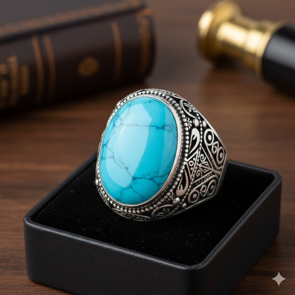 Original Feroza (Turquoise) gemstone in Pakistan with certification