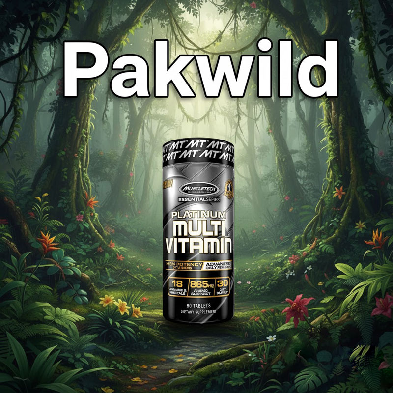 MuscleTech Platinum Multivitamin 90 Tablets in Pakistan – Energy & Immunity Booster