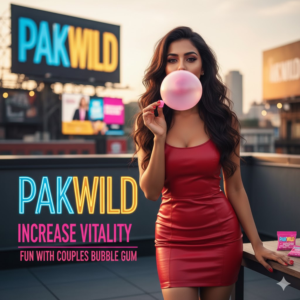 Pakwild Vitality Bubble Gum For Couples in Pakistan to increase libido